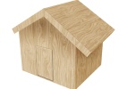 É possível construir usando madeira na estrutura? - Stock Images