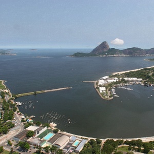 Viso da Marina da Glria, que receber o primeiro grande evento da Copa do Mundo de 2014
