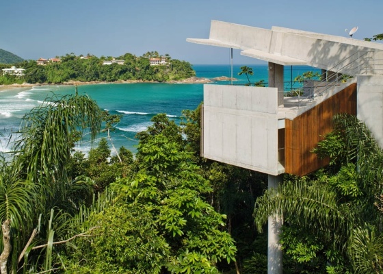 A Casa em Ubatuba, da SPBR Arquitetos, venceu o prêmio na categoria Residencial - Praia - Nelson Kon / UOL