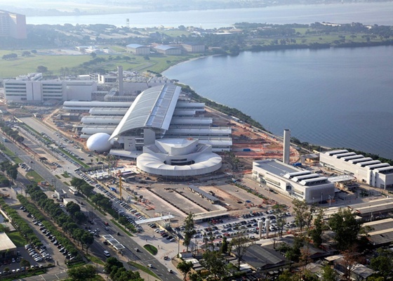 Vista aérea do Centro de Pesquisas e Desenvolvimento da Petrobras após a obra de ampliação - Divulgação