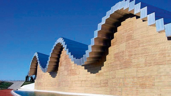 A vinícola Ysios, na Rioja Alavesa