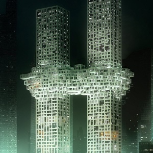 Projeto de duas torres de apartamentos interligadas, criado pelo escritório holandês MVRDV, se assemelha ao World Trade Center (NY)