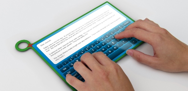 A ONG de Nicholas Negroponte tentará vender o tablet XO-3 no mundo por menos de US$ 100 - Fuseproject/Divulgação