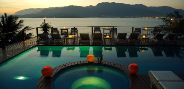 Os 27 apês do Hotel Spa Ilhabela, próximo às praias do Curral e da Feiticeira, custam R$ 16 milhões (cada) - Divulgação/ Sotheby"s International Realty